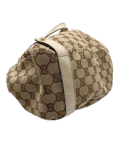 GUCCI（グッチ）GUCCI (グッチ) GGキャンバス アビートートバッグ ベージュの古着・服飾アイテム