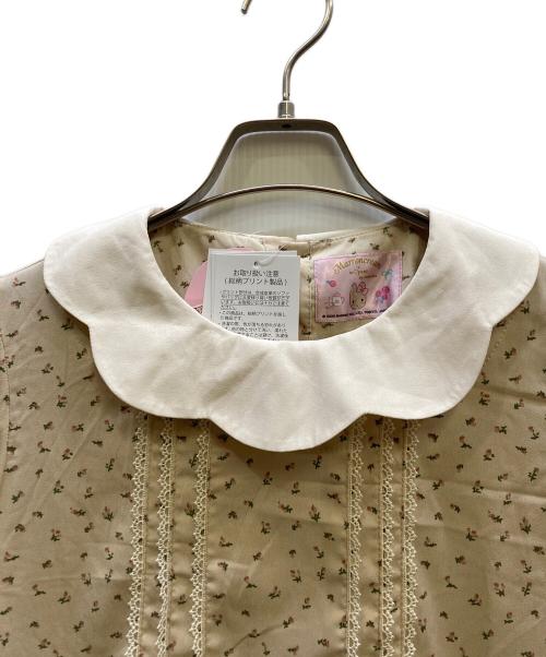 m petit by misako（エムプティ バイ ミサコ）m petit by misako (エムプティ バイ ミサコ) 長袖ワンピース ベージュ サイズ:M 未使用品の古着・服飾アイテム