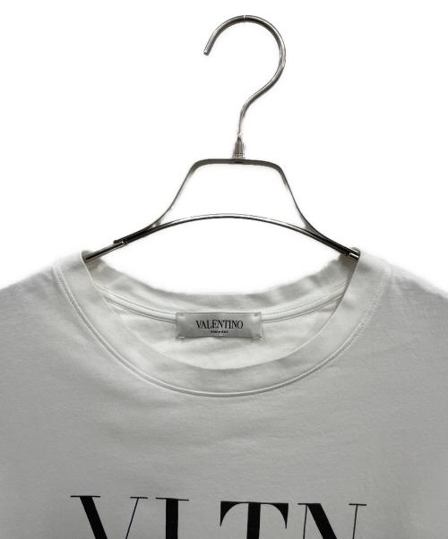 VALENTINO（ヴァレンティノ）VALENTINO (ヴァレンティノ) VLTNTシャツ ホワイト サイズ:Sの古着・服飾アイテム