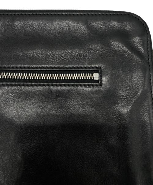 BVLGARI（ブルガリ）BVLGARI (ブルガリ) クラッチバッグ ブラックの古着・服飾アイテム