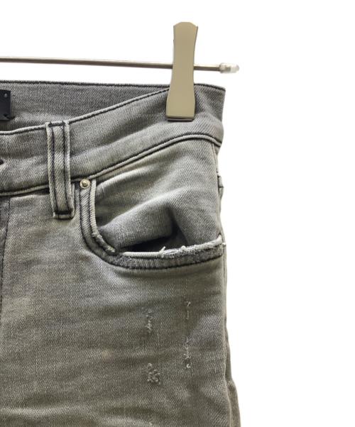 AMIRI（アミリ）AMIRI (アミリ) ストレッチスキニーデニムパンツ ブラック サイズ:SIZE24の古着・服飾アイテム