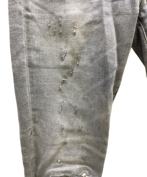 AMIRI（アミリ）AMIRI (アミリ) ストレッチスキニーデニムパンツ ブラック サイズ:SIZE24の古着・服飾アイテム