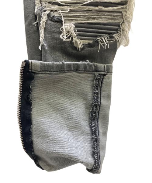 AMIRI（アミリ）AMIRI (アミリ) ストレッチスキニーデニムパンツ ブラック サイズ:SIZE24の古着・服飾アイテム