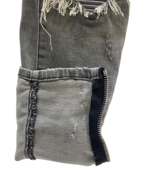 AMIRI（アミリ）AMIRI (アミリ) ストレッチスキニーデニムパンツ ブラック サイズ:SIZE24の古着・服飾アイテム