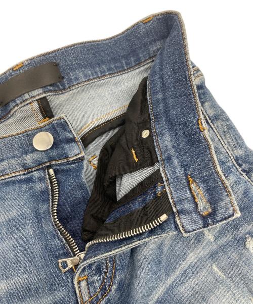 AMIRI（アミリ）AMIRI (アミリ) ダメージ加工　スキニーデニムパンツ インディゴ サイズ:24の古着・服飾アイテム