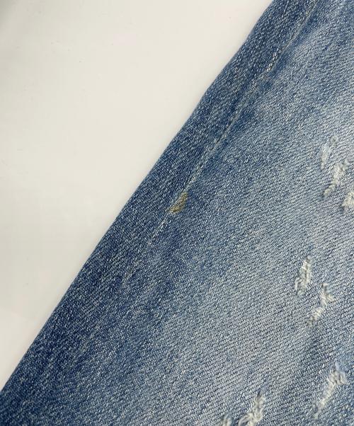 AMIRI（アミリ）AMIRI (アミリ) ダメージ加工　スキニーデニムパンツ インディゴ サイズ:24の古着・服飾アイテム