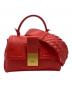 BOTTEGA VENETA（ボッテガベネタ）の古着「ピアッツァ　2WAYバッグ」｜レッド