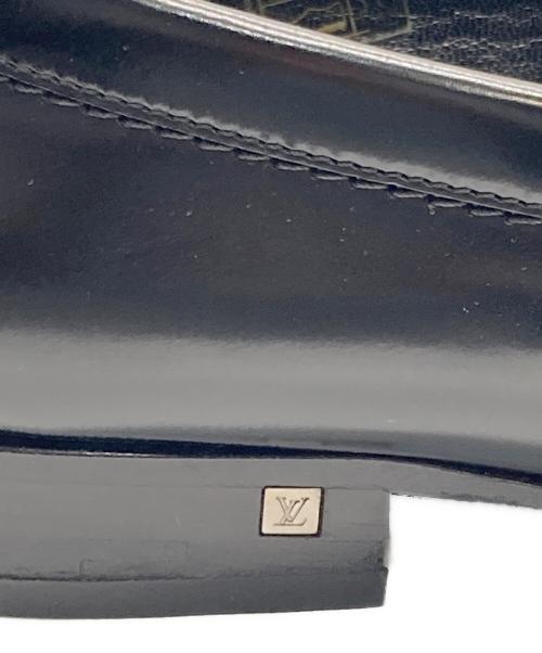 LOUIS VUITTON（ルイ ヴィトン）LOUIS VUITTON (ルイ ヴィトン) コインローファー ブラック サイズ:6の古着・服飾アイテム