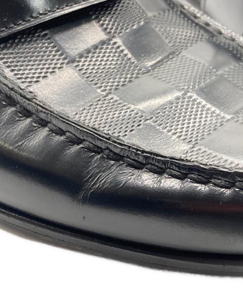 LOUIS VUITTON（ルイ ヴィトン）LOUIS VUITTON (ルイ ヴィトン) コインローファー ブラック サイズ:6の古着・服飾アイテム