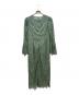 masaco teranishi (マサコテラニシ) Lewisia Dress グリーン サイズ:36 未使用品：10000円
