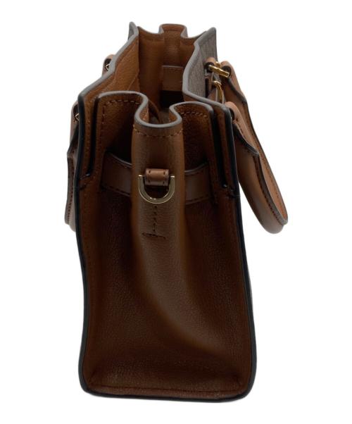 MICHAEL KORS（マイケルコース）MICHAEL KORS (マイケルコース) 2WAYバッグ ブラウンの古着・服飾アイテム