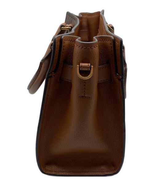 MICHAEL KORS（マイケルコース）MICHAEL KORS (マイケルコース) 2WAYバッグ ブラウンの古着・服飾アイテム
