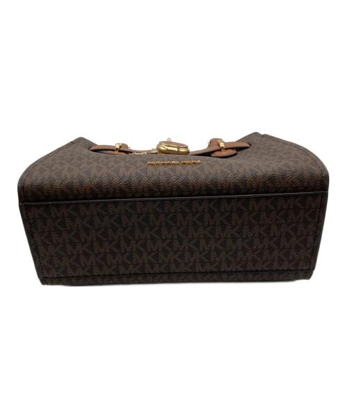 MICHAEL KORS（マイケルコース）MICHAEL KORS (マイケルコース) 2WAYバッグ ブラウンの古着・服飾アイテム