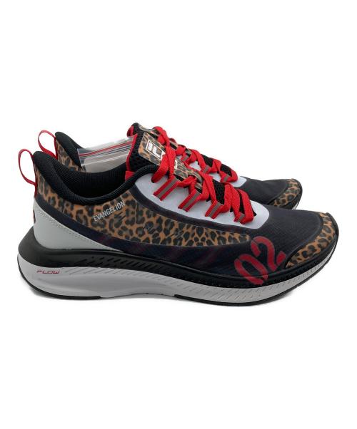 FILA（フィラ）FILA (フィラ) 新世紀エヴァンゲリオン (シンセイキエヴァンゲリオン) スニーカー ブラック×ブラウン サイズ:24 未使用品の古着・服飾アイテム