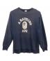 A BATHING APE（アベイシングエイプ）の古着「スウェット」｜ネイビー