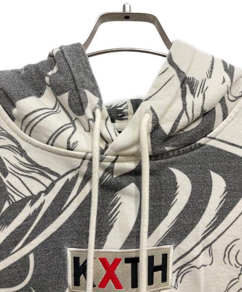 MARVEL（マーベル）MARVEL (マーベル) KITH (キス) プルオーバーパーカー ホワイト サイズ:Lの古着・服飾アイテム