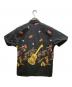 Star OF HOLLYWOOD (スターオブハリウッド) ROCK'N'ROLL GUITAR コットンオープンシャツ ブラック サイズ:M：8000円