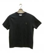 maison kitsuneメゾンキツネ）の古着「半袖カットソー」｜ブラック