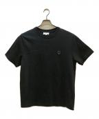 maison kitsuneメゾンキツネ）の古着「クラフト フォックス コンフォート Tシャツ」｜ブラック
