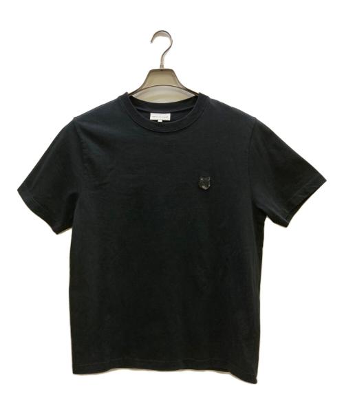 maison kitsune（メゾンキツネ）maison kitsune (メゾンキツネ) クラフト フォックス コンフォート Tシャツ ブラック サイズ:Sの古着・服飾アイテム