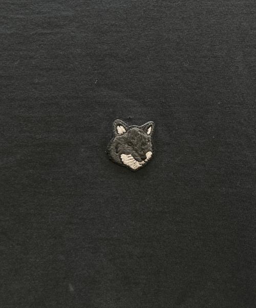 maison kitsune（メゾンキツネ）maison kitsune (メゾンキツネ) クラフト フォックス コンフォート Tシャツ ブラック サイズ:Sの古着・服飾アイテム