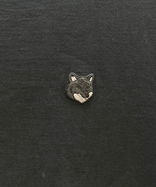maison kitsune（メゾンキツネ）maison kitsune (メゾンキツネ) 半袖カットソー ブラック サイズ:Sの古着・服飾アイテム