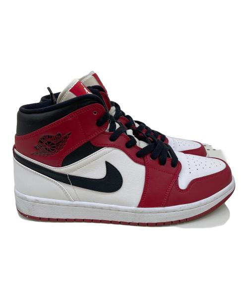 NIKE（ナイキ）NIKE (ナイキ) ハイカットスニーカー ホワイト×レッド サイズ:27の古着・服飾アイテム