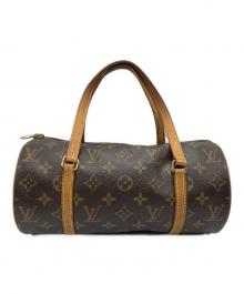 LOUIS VUITTON（ルイ ヴィトン）の古着「パピヨン26/モノグラムハンドバッグ」｜ブラウン