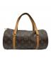 LOUIS VUITTON（ルイ ヴィトン）の古着「パピヨン26/モノグラムハンドバッグ」｜ブラウン
