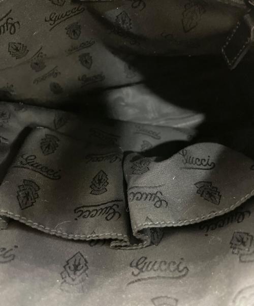 GUCCI（グッチ）GUCCI (グッチ) ショルダーバッグ ブラックの古着・服飾アイテム