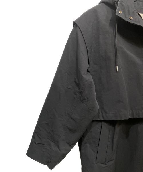 TODAYFUL（トゥデイフル）TODAYFUL (トゥデイフル) フーディコート ブラック サイズ:36の古着・服飾アイテム