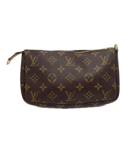 LOUIS VUITTON（ルイ ヴィトン）LOUIS VUITTON (ルイ ヴィトン) モノグラム ミニポシェットアクセソワール ブラウン サイズ:-の古着・服飾アイテム