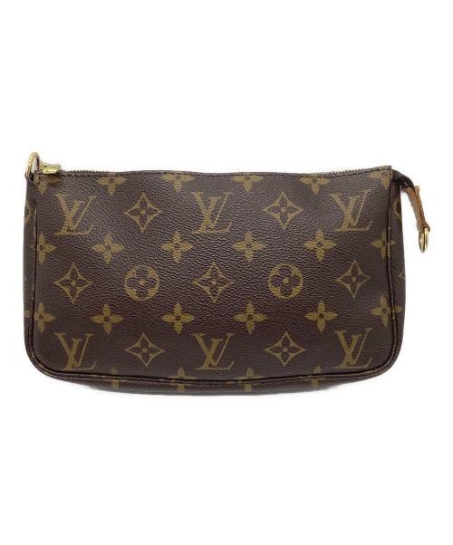 LOUIS VUITTON（ルイ ヴィトン）LOUIS VUITTON (ルイ ヴィトン) モノグラム ミニポシェットアクセソワール ブラウン サイズ:-の古着・服飾アイテム