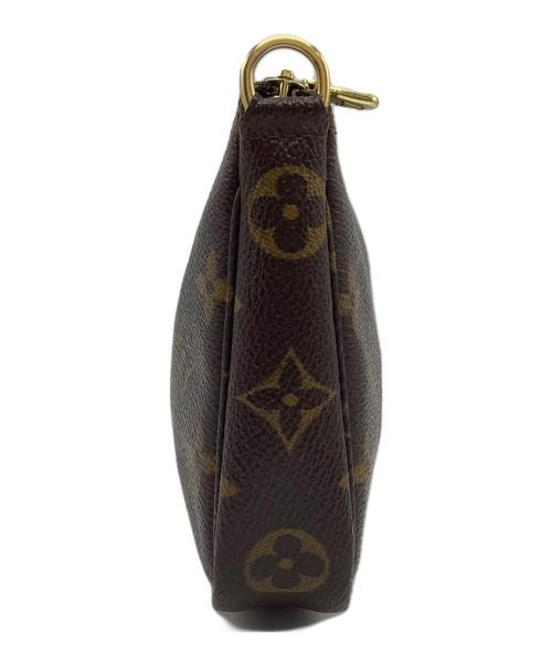 LOUIS VUITTON（ルイ ヴィトン）LOUIS VUITTON (ルイ ヴィトン) モノグラム ミニポシェットアクセソワール ブラウン サイズ:-の古着・服飾アイテム