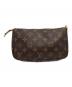 LOUIS VUITTON（ルイ ヴィトン）の古着「モノグラム ミニポシェットアクセソワール」｜ブラウン