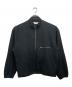 ANCELLM（アンセルム）の古着「CUT STRIPE HALF ZIP PULL OVER SHIRT」｜ブラック