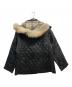 BURBERRY LONDON (バーバリーロンドン) 羊革ダッフルコート ブラック サイズ:46：30000円