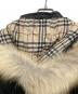 中古・古着 BURBERRY LONDON (バーバリーロンドン) 羊革ダッフルコート ブラック サイズ:46：30000円