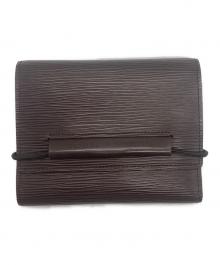 LOUIS VUITTON（ルイ ヴィトン）の古着「ポルトフォイユ エラスティック　3つ折り財布」｜ノワ-ル