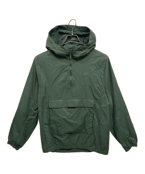 NIKE（ナイキ）NIKE (ナイキ) アノラックパーカー グリーン サイズ:Lの古着・服飾アイテム