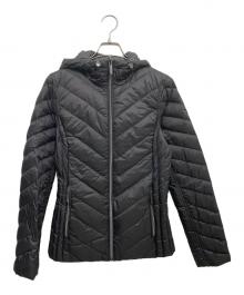 MICHAEL KORS（マイケルコース）の古着「リバーシブル ダウンジャケット（Reversible Printed Nylon Packable Puffer Jacket）」｜ブラック