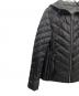 中古・古着 MICHAEL KORS (マイケルコース) リバーシブル ダウンジャケット（Reversible Printed Nylon Packable Puffer Jacket） ブラック サイズ:XS：8000円