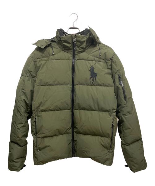 POLO RALPH LAUREN（ポロ・ラルフローレン）POLO RALPH LAUREN (ポロ・ラルフローレン) ダウンジャケット グリーン サイズ:XXLの古着・服飾アイテム