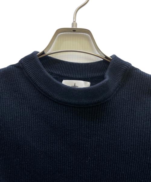 STONE ISLAND（ストーンアイランド）STONE ISLAND (ストーンアイランド) コンパスバッジ セーター ネイビー サイズ:Mの古着・服飾アイテム