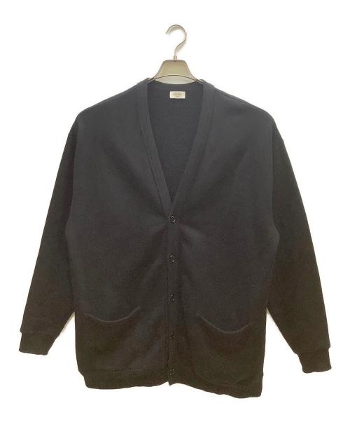 CELINE（セリーヌ）CELINE (セリーヌ) CELINEプリント ルーズカーディガン ブラック サイズ:Mの古着・服飾アイテム