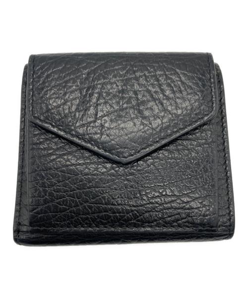 Martin Margiela11（マルタンマルジェラ11）Martin Margiela11 (マルタンマルジェラ11) 3つ折り財布 ブラックの古着・服飾アイテム