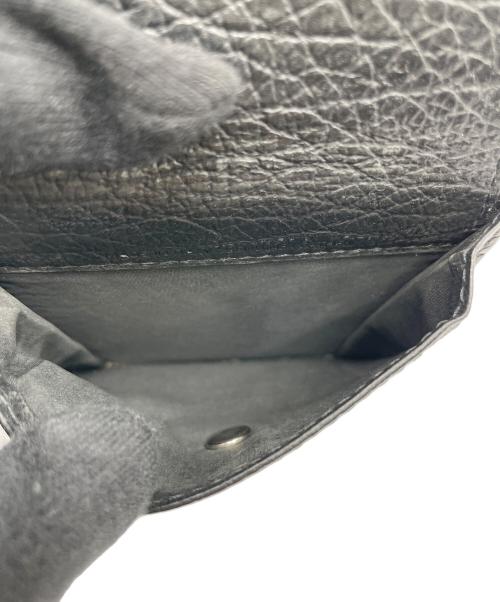 Martin Margiela11（マルタンマルジェラ11）Martin Margiela11 (マルタンマルジェラ11) 3つ折り財布 ブラックの古着・服飾アイテム