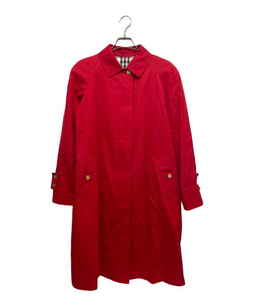 BURBERRY LONDON（バーバリーロンドン）BURBERRY LONDON (バーバリーロンドン) シングルコート レッド サイズ:Lの古着・服飾アイテム