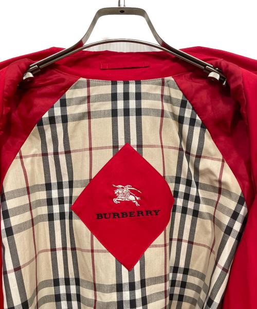 BURBERRY LONDON（バーバリーロンドン）BURBERRY LONDON (バーバリーロンドン) シングルコート レッド サイズ:Lの古着・服飾アイテム