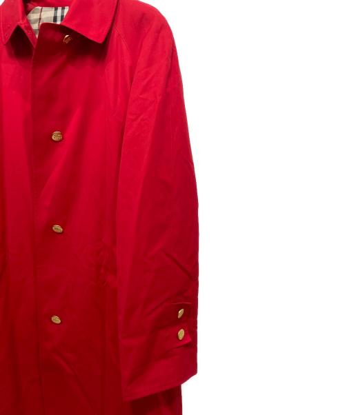 BURBERRY LONDON（バーバリーロンドン）BURBERRY LONDON (バーバリーロンドン) シングルコート レッド サイズ:Lの古着・服飾アイテム